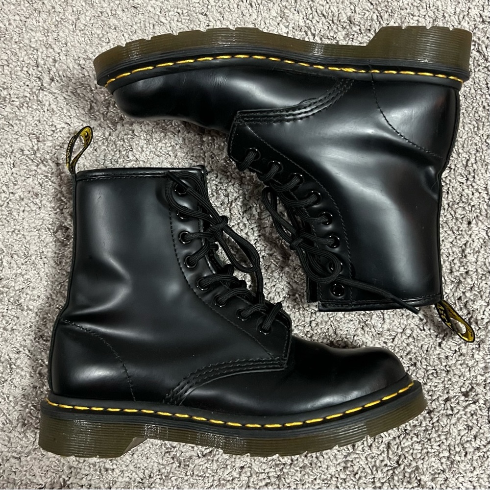 Dr. Marten’s 1460 Black Smooth Leather Boots